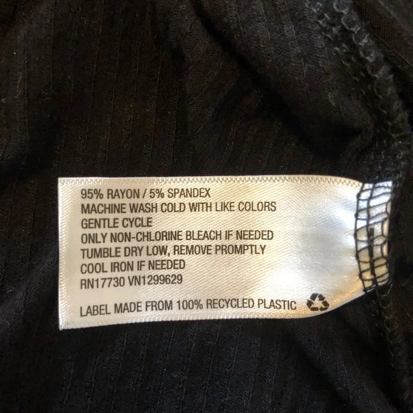 Wild Fable Womens Bodysuit Medium Black - Picture 7 of 7